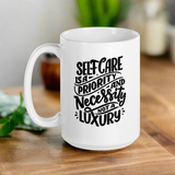 Self-Care… White Glossy Mug