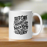 Self-Care… White Glossy Mug