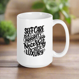 Self-Care… White Glossy Mug